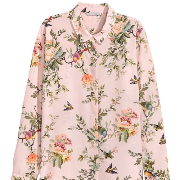 H&M long sleeved blouse - Picture 1 of 2